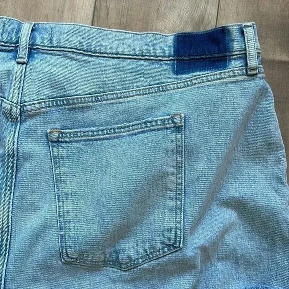 NWT Abercrombie & Fitch 7” Dad Shorts Curve Love High Rise Plus Sz 36/22 - Picture 7 of 10